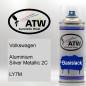 Preview: Volkswagen, Aluminium Silver Metallic 2C, LY7M: 400ml Sprühdose, von ATW Autoteile West.